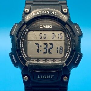 CASIO W-736H (3446) Men’s Digital Wristwatch Timer Chrono Backlight Alarms Works